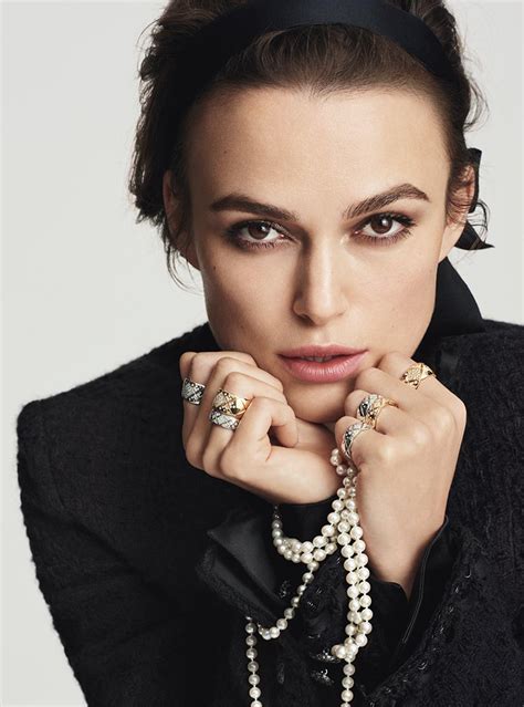 keira knightley wearing chanel jewelry|Keira Knightley Chanel.